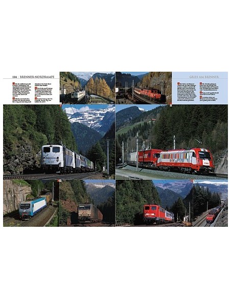 Tirol Bahnen und landschaften