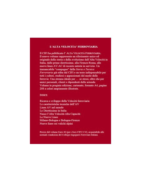 L'Alta Velocità ferroviaria