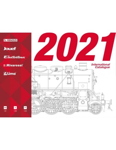 Catalogo 2021 Hornby - Rivarossi, Lima, Arnold, Jouef