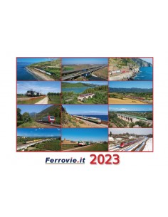 Calendario Ferrovie.it 2023 da parete
