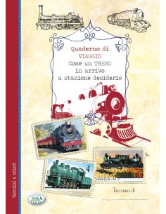 Taccuino di viaggio come un treno