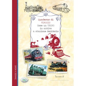 Taccuino di viaggio come un treno