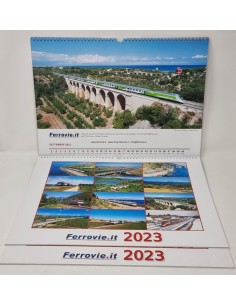 Calendario Ferrovie.it 2023 da parete 2