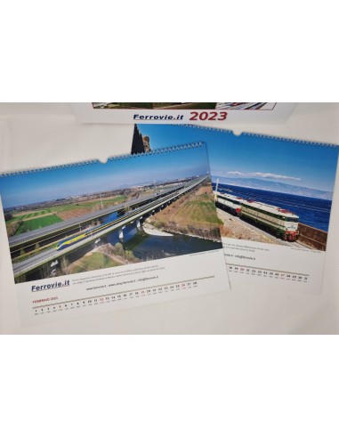 Calendario Ferrovie.it 2023 da parete
