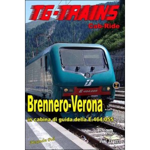 Brennero-Verona in cabina di guida della E.464.055