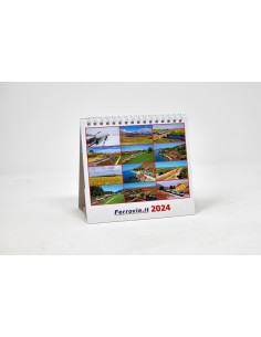 Calendario Ferrovie.it 2024 da tavolo