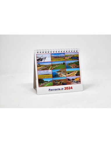 Calendario Ferrovie.it 2024 da tavolo