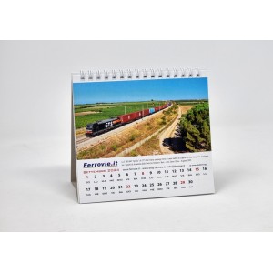 Calendario Ferrovie.it 2024 da tavolo