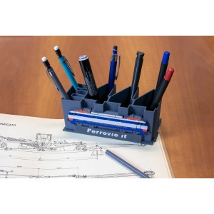 Portapenne da scrivania E.444