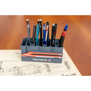 Portapenne da scrivania Frecciarossa 1000