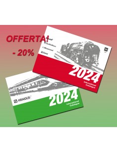 I due cataloghi 2024 Hornby - Rivarossi, Lima, Jouef,...
