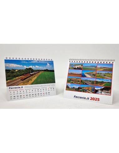 Calendario Ferrovie.it 2025 da tavolo