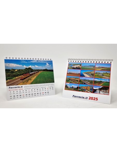 Calendario Ferrovie.it 2025 da tavolo