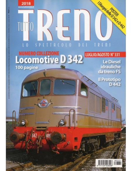 Tutto Treno 331 - Numero collezione Locomotive D 342