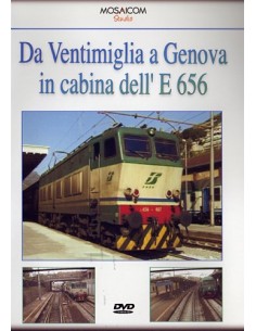 Da Ventimiglia a Genova in cabina dell'E.656