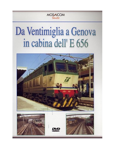 Da Ventimiglia a Genova in cabina dell'E.656