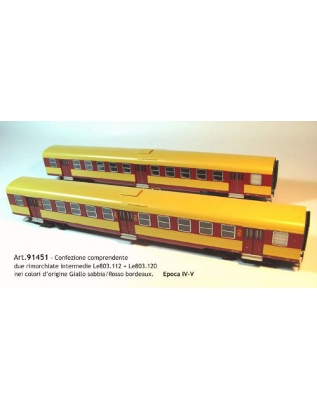 BM91541 - Le 803 rimorchiate intermedie - 2 pezzi
