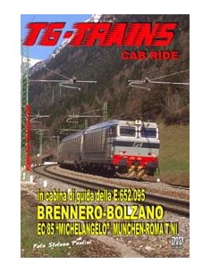 Brennero-Bolzano - In cabina di guida della E.652.095