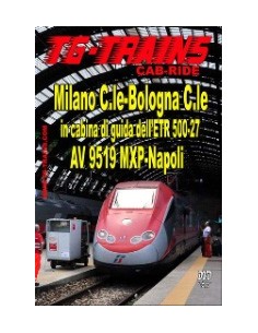 Milano C.-Bologna C. in cabina di guida dell'ETR.500
