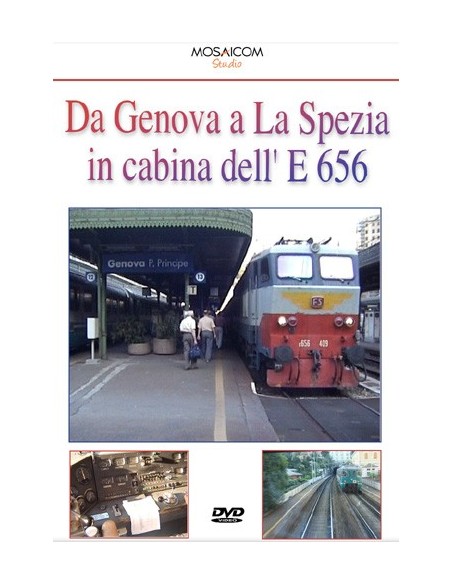 Da Genova a La Spezia in cabina dell'E.656
