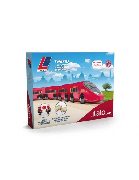 Italo Treno in legno