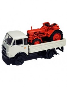 PIBK34606.GT - OM Lupetto grigio con trattore