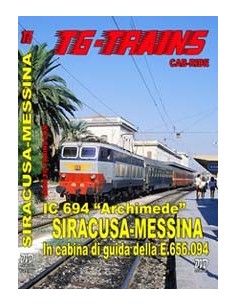 Siracusa-Messina - In cabina di guida della E.656.094