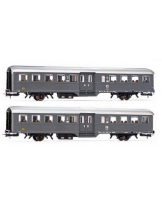 HR4298 - Set 2 carrozze Corbellini livrea grigio