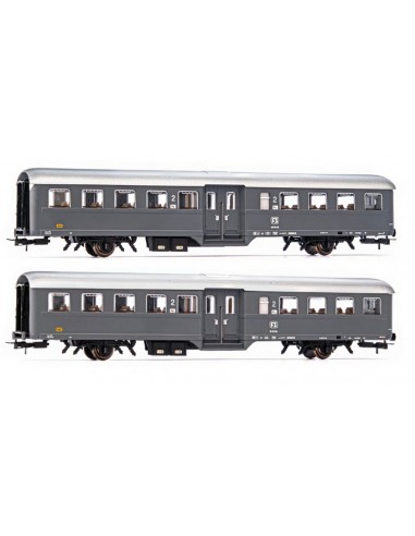 HR4298 - Set 2 carrozze Corbellini livrea grigio