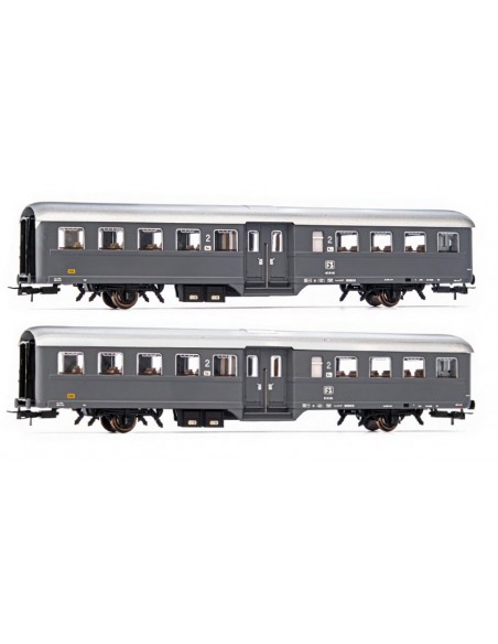 HR4298 - Set 2 carrozze Corbellini livrea grigio