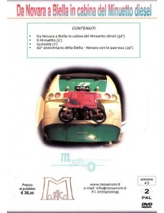 Da Novara a Biella in cabina del Minuetto diesel 2