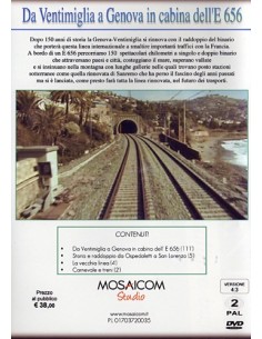 Da Ventimiglia a Genova in cabina dell'E.656 2