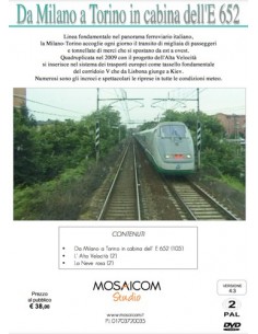 Da Milano a Torino in cabina dell'E.652 2