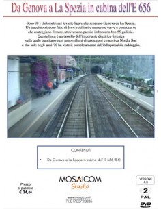 Da Genova a La Spezia in cabina dell'E.656 2