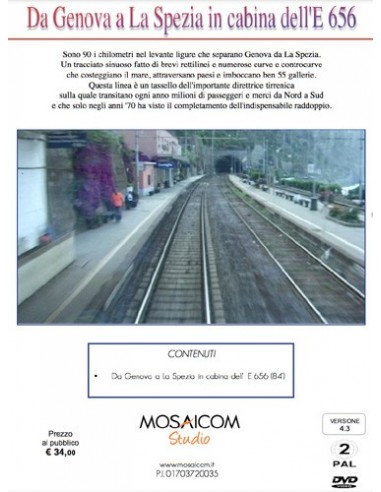 Da Genova a La Spezia in cabina dell'E.656