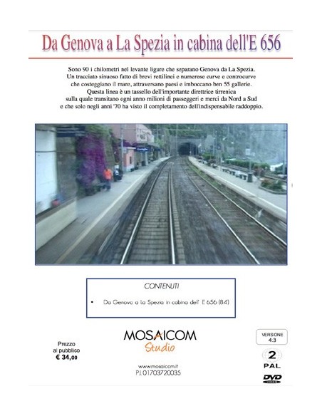 Da Genova a La Spezia in cabina dell'E.656