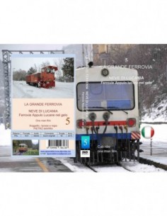 Neve di Lucania - Ferrovie Appulo Lucane nel gelo