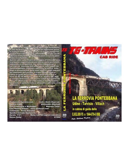 La ferrovia Pontebbana - Udine-Villach - In cabina...